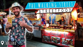 Pai Walking Street │ Street Food Festival 🌮 │ Walktrough