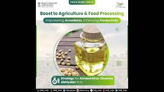 ViksitBharatKaBudget: Empowering Annadatas, Enhancing Productivity in Agriculture \u0026 Food Processing!