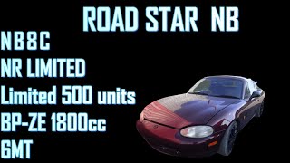 MAZDA ROAD STAR NB NB8C BP-ZE NR LIMITED 6MT ENGINE START movie