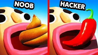 Upgrading NOOB vs HACKER FOOD