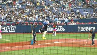 ◇2013/6/15＊土＊つば九郎五回裏ストレッチタイム＊京セラドーム