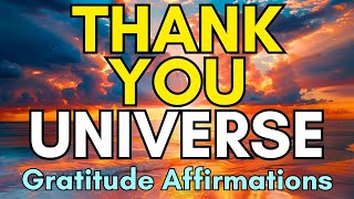 Thank You Affirmations | Morning Gratitude Affirmations to Attract Positivity an
