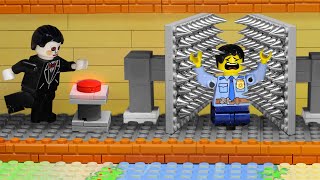 POLICE Tried to Escape Most DANGEROUS Room - Lego Horror Animation