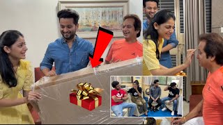 Neha ani mi pappa na kay bhari Gift Dhila 🎁 Bagha ♥️ | चौक team sobat मस्त गप्पा | aditya satpute