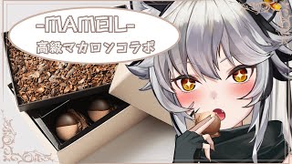 【MAMEIL×VTuber コラボ】高級マカロン実食レビュー！【#高級マカロン】