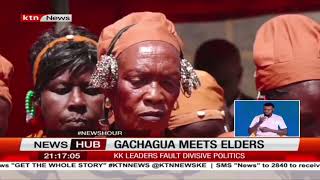 DP Gachagua meets Agikuyu elders in Nyeri