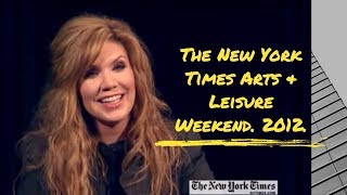 Alison Krauss Interview | The New York Times Arts & Leisure Weekend | 2012