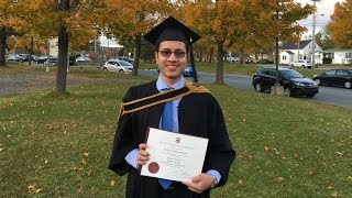 My Convocation Ceremony at Memorial University of Newfoundland on Fall 20th October, 2016