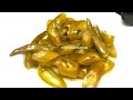 Cara Buat Jeruk Lada | Jeruk Cili Hijau Rangup Tahan Lama| How To Make Crunchy Pickled Green Chillis