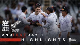 Mitchell Puts NZ On Top | Highlights | England v New Zealand - Day 1 | 2nd LV= Insurance Test 2022