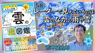 レーダーで見えているのは雲のなかの雨や雪『雲の超図鑑 すごすぎる天気の図鑑』荒木健太郎