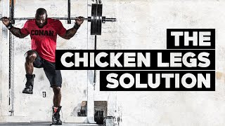 The Chicken Legs Solution Episode 1 | First time doing squats | Mike Rashid