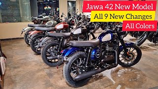 Jawa 42 New Model 2023 ! All Colors! 9 changes Only @ ₹9000 ! Best To buy @ 1.98 lakh?