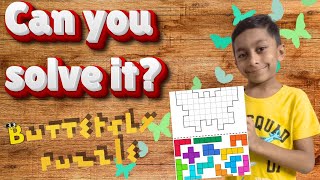 Butterfly pentomino puzzle | DIY maths project