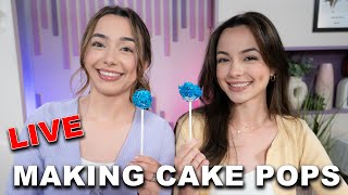 We're Making Cake Pops - Merrell Twins Live