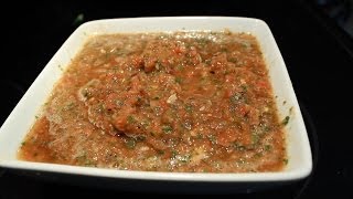 Never Buy Salsa Again ! How to make Picante Sauce Fire Roasted