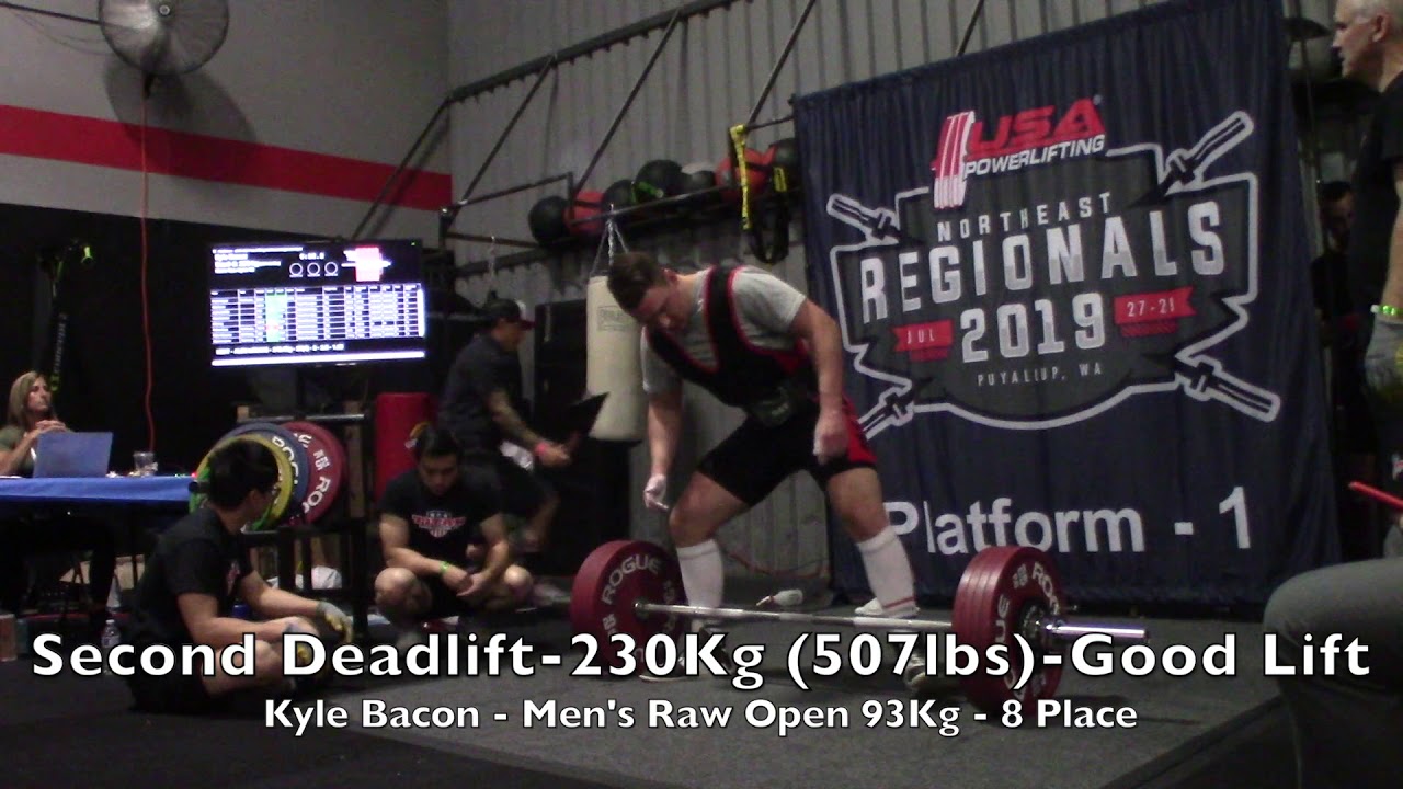 USA Powerlifting 2019 NW Regionals Day 2 Platform 1 - Deadlifts - YouTube