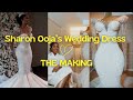 Africa most beautiful wedding dress for Sharon Ooja by African designer Veekee James