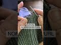 How to knit the Norwegian Purl… In under a minute! #shorts #knittingshorts #howto