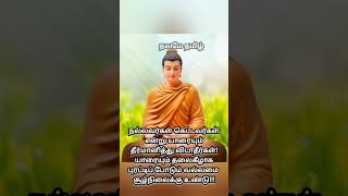 யாரையும் நல்லவர்கள் கெட்டவர்கள் என்று தீர்மானித்து விடாதீர்கள்Buddhaquotes TamilDhavamaeTamil#shorts