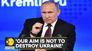 'Our aim is not to destroy Ukraine,' says Russian President Vladimir Putin | World News | WION