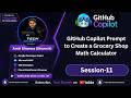GitHub Copilot Prompt to Create a Grocery Shop Math Calculator | github copilot tutorial  (Ep-11)