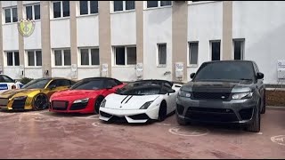 Audi R8, Lamborghini, Range Rover... 16 makina luksi bllokohen në Tiranë