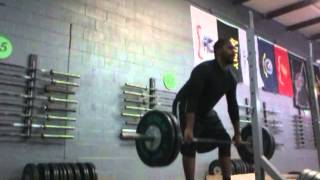 7/20/14 Segmented Power Clean 2×5