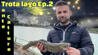 Ep.2 Trota lago: Camula vs Spoon, la strage delle trote con due big, lo spoon non ha rivali 😎😂💪