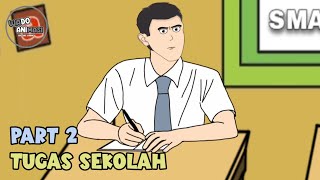 TUGAS SEKOLAH PART 2 | ANIMASI SERU - WADO ANIMASI