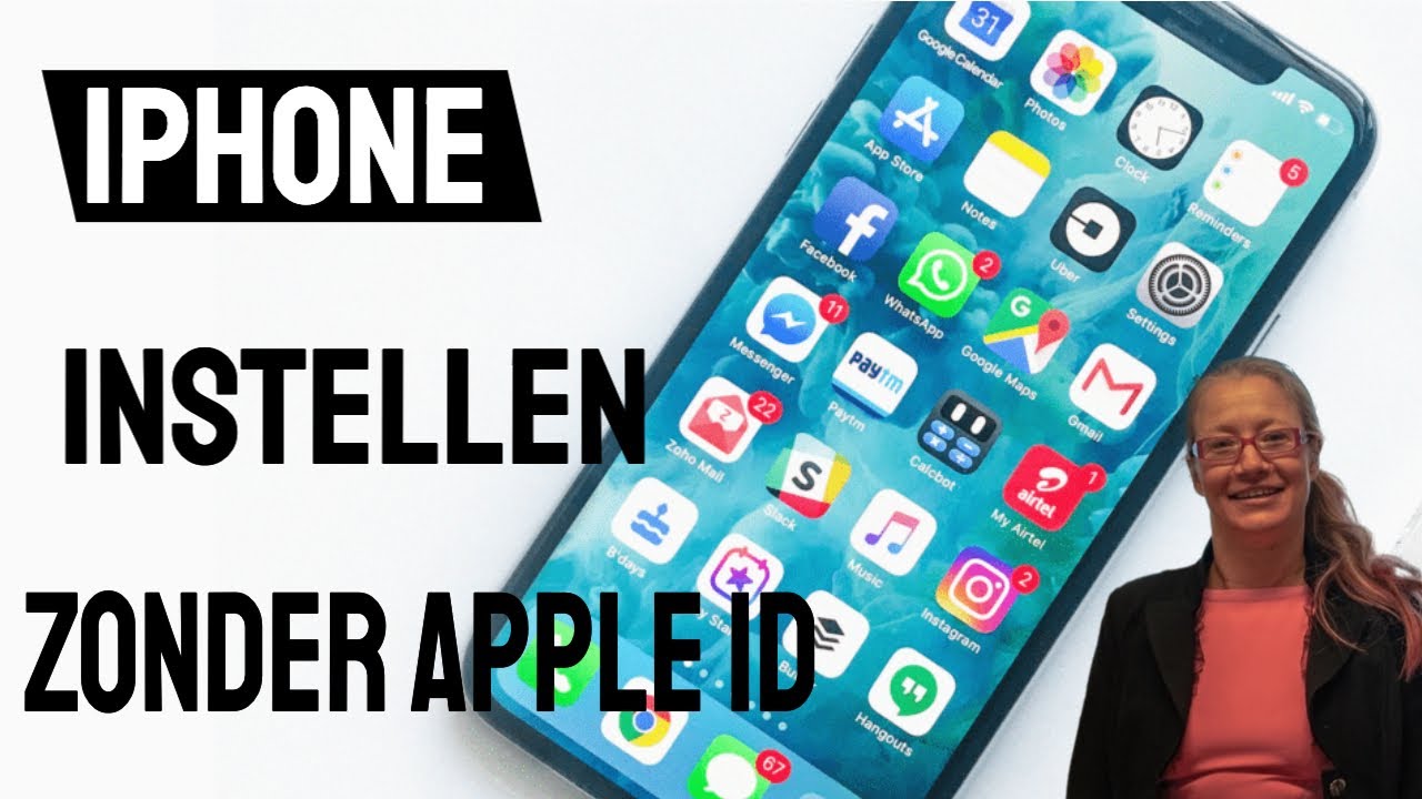 IPhone Hulp: IPhone Instellen Zonder Apple Id - YouTube