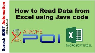 How to Read Data from Excel using Java code | Apache POI
