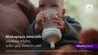 Nowa przełomowa butelka od Philips Avent z Responsywnym smoczkiem Natural