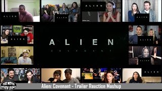 Alien: Covenant Official Trailer #2 (Reaction Mashup)