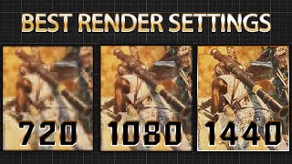 Best Render Settings / Youtube Compression [TUTORIAL]