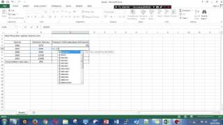 Menghitung Laju Pertumbuhan Per Periode di excel