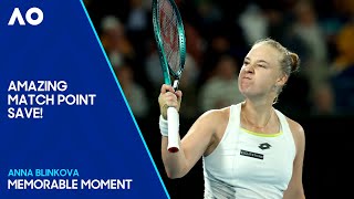 Incredible Match Point Save in an Amazing Tiebreak! | Australian Open 2024