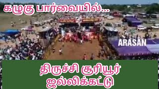 JALLIKATTU | Helecam suriyur| view of the eagle |HD video 2020 | திருச்சி பெரிய சூரியூர் ஜல்லிகட்டு|