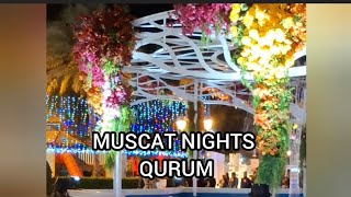 Muscat nights 🌃 qurum |Flower show |Drone show |full video #trending #2024