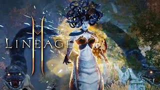 Lineage 2M Medusa World Boss Fight and Spear/Lancer Job Questing