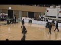 2011山口国体剣道少年男子　準決勝　栃木県vs山口県　先鋒