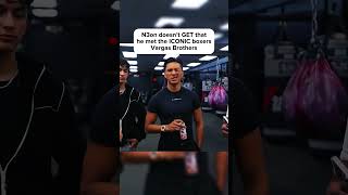 N3on doesn’t GET that he met the ICONIC boxers Vargas Brothers 👀💥