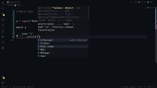 Python for Beginners :- Match Case