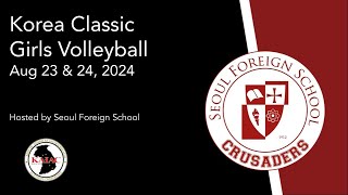 Korea Classic Girls Volleyball - Main Gym - Aug 24th, 2024