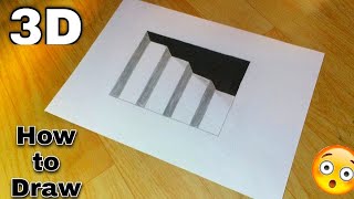 Easy 3D Drawing  illusions to Test your Brain!