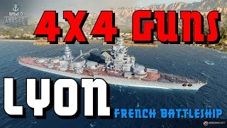 French Battleship Lyon || World of Warships