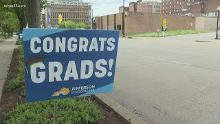 JCTC celebrates grads with drive-thru commencement