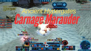 SWTOR PVP Ancient Hypergates Carnage Marauder Destroyed a Sentinel a good blood bath