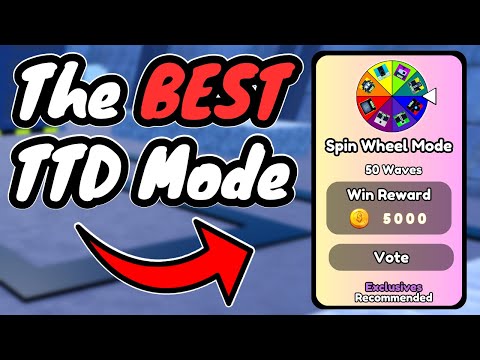 The SPIN WHEEL Mode is the BEST… (Toilet Tower Defense)