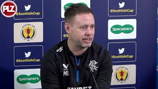 Michael Beale warns of Rangers' red flags
